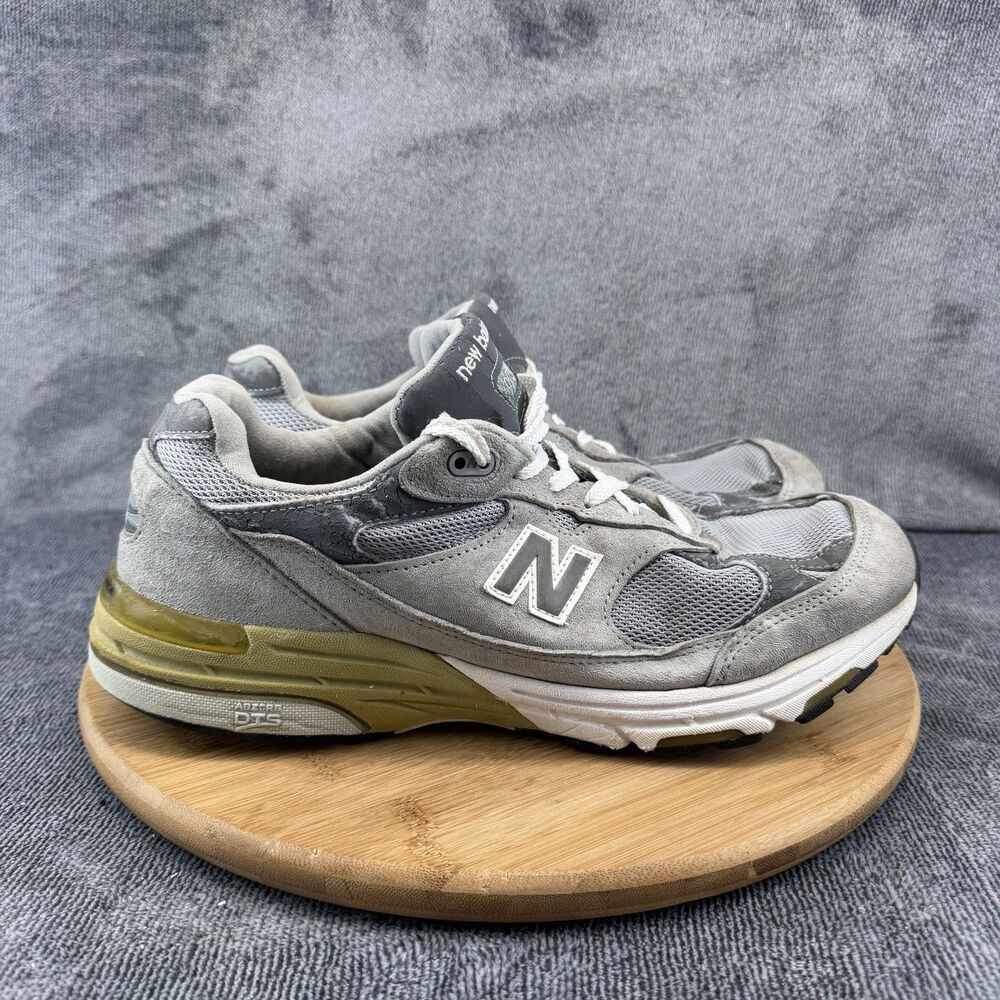 New Balance 993 RG3 Shoes Boys Size 11 Gray Suede Mesh Running Sneakers MR993GL